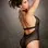 Fishnet Teddy - Medium - Black