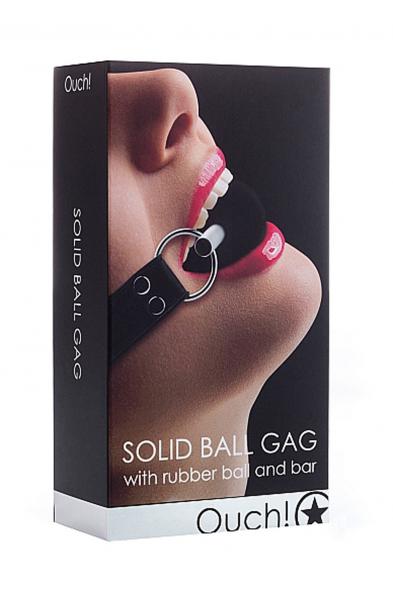 Solid Ball Gag - Black