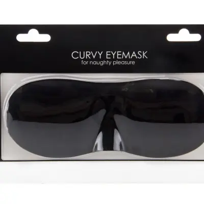Curvy Eyemask for Naughty Pleasure - Black