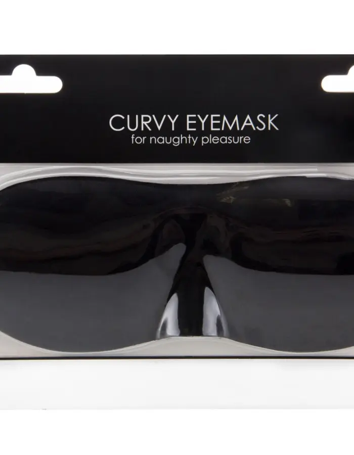 Curvy Eyemask for Naughty Pleasure - Black