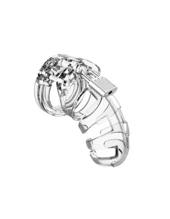 Mancage Model 2 Chastity 3.5 Inch Cock Cage - Transparent