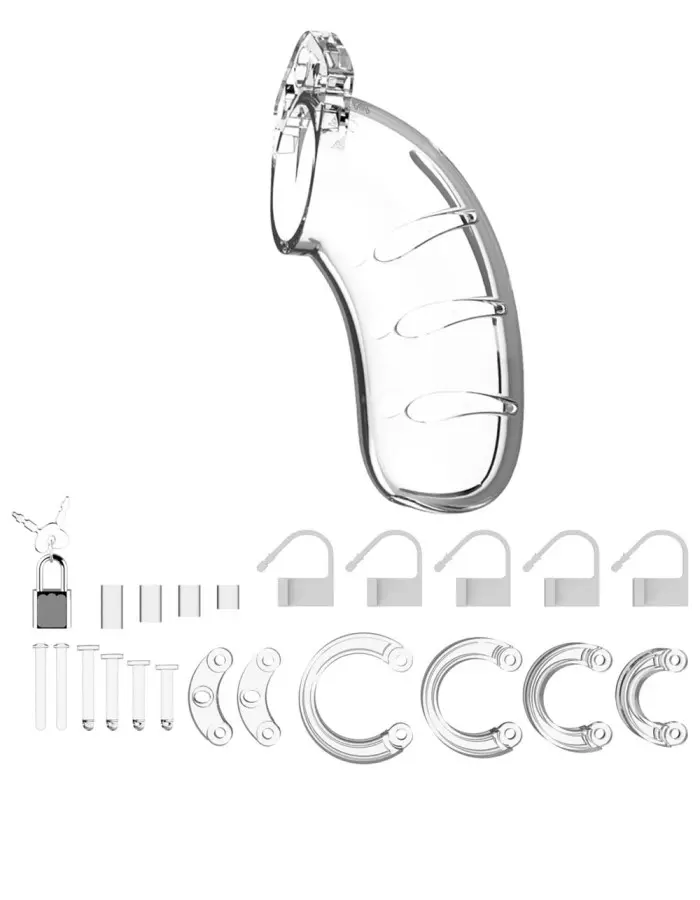 Mancage Model 3 Chastity 4.5 Inch Cock Cage - Black