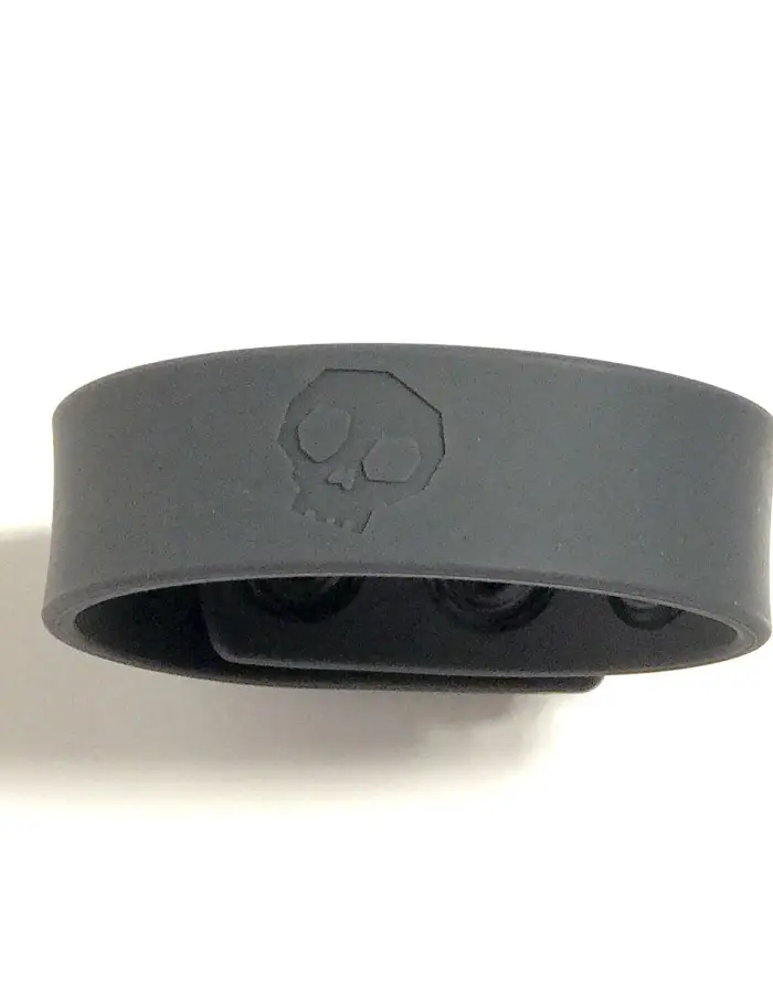 Boneyard Silicone Cock Strap 3-Snap Ring - Gray