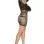 Mini Dress W / Hood - Queen Size - Black