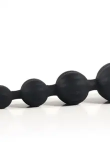 Adam and Eve Silicone Butt Bead - Black