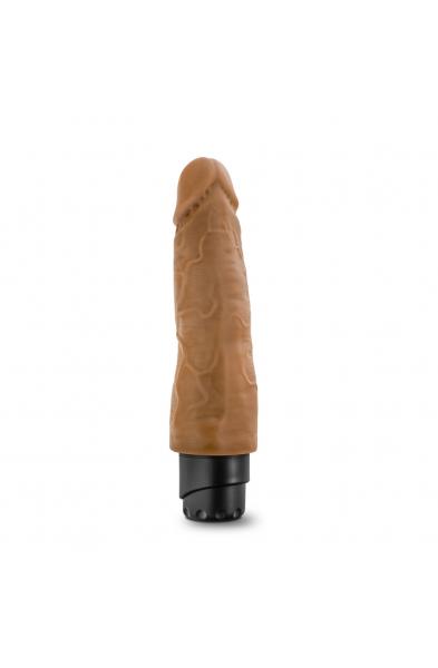 Dr. Skin - Cock Vibe 14 - 8 Inch Vibrating Cock - Mocha