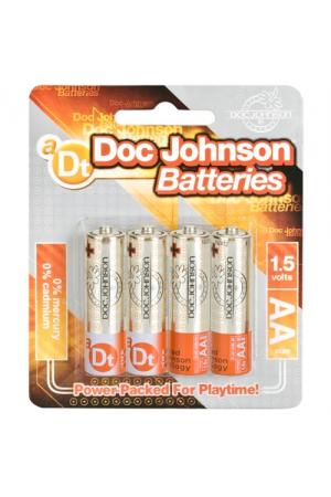 Doc Johnson Batteries - AA - 4 Pack