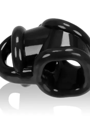 Oxballs Ballsling Cocksling W / Splittler - Black