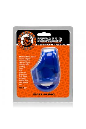 Oxballs Ballsling Cocksling W / Splittler - Police Blue