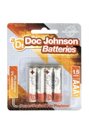 Doc Johnson Batteries - AAA - 4 Pack