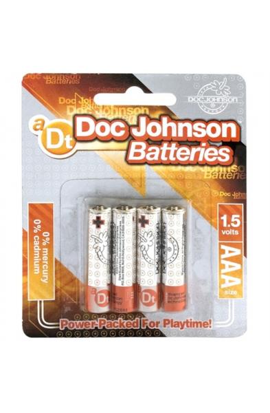 Doc Johnson Batteries - AAA - 4 Pack