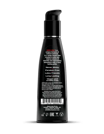 Aqua Heat Water Based Warming Lubricant - 4 Fl. Oz.