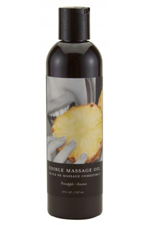 Edible Massage Oil - Pineapple - 8 Fl. Oz.