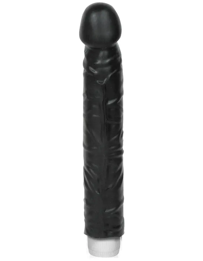 Quivering Cock 10 Inch - Black