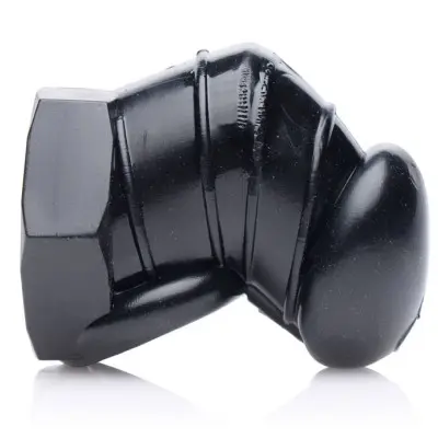 Master Series Detained - Black Restrictive Chastity Cage
