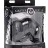 Master Series Detained - Black Restrictive Chastity Cage