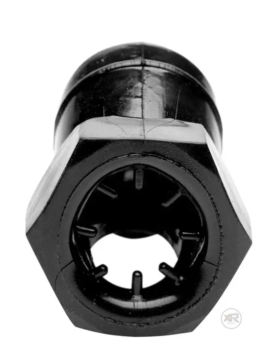 Master Series Detained - Black Restrictive Chastity Cage