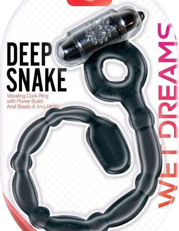 Wet Dreams Deep Snake - Black