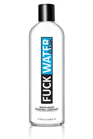 Fuck Water Clear 16oz Water Bases Lubricant