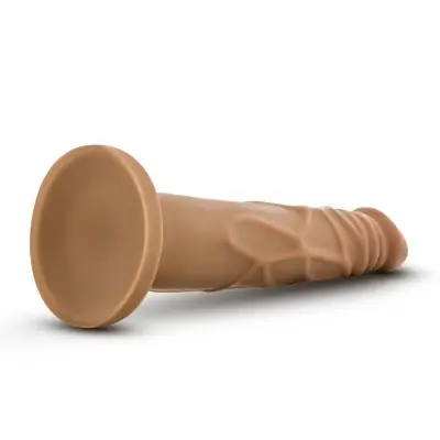 Silicone Willy's - 7.5 Inch Silicone Dildo - Mocha