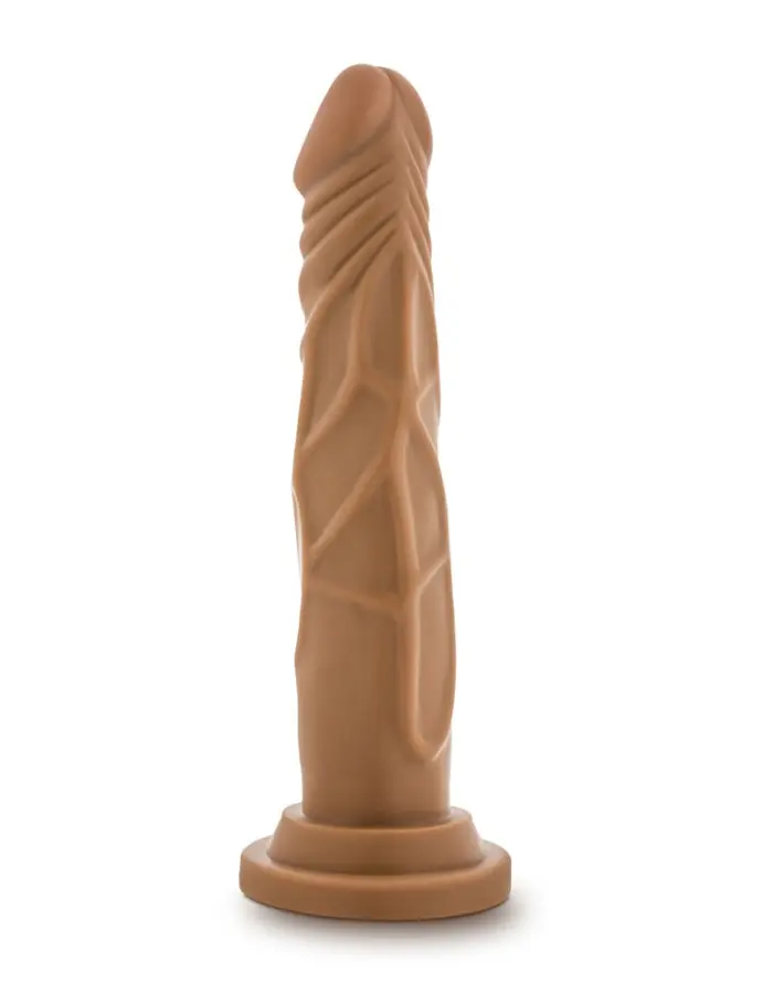 Silicone Willy's - 7.5 Inch Silicone Dildo - Mocha