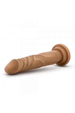 Silicone Willy's - 7.5 Inch Silicone Dildo - Mocha