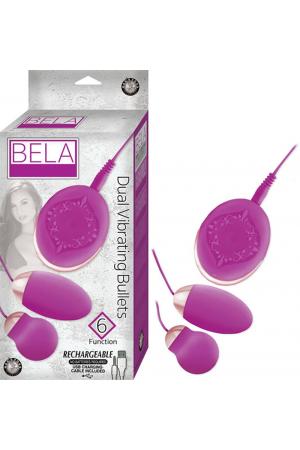 Bela Dual Vibrating Bullets - Purple