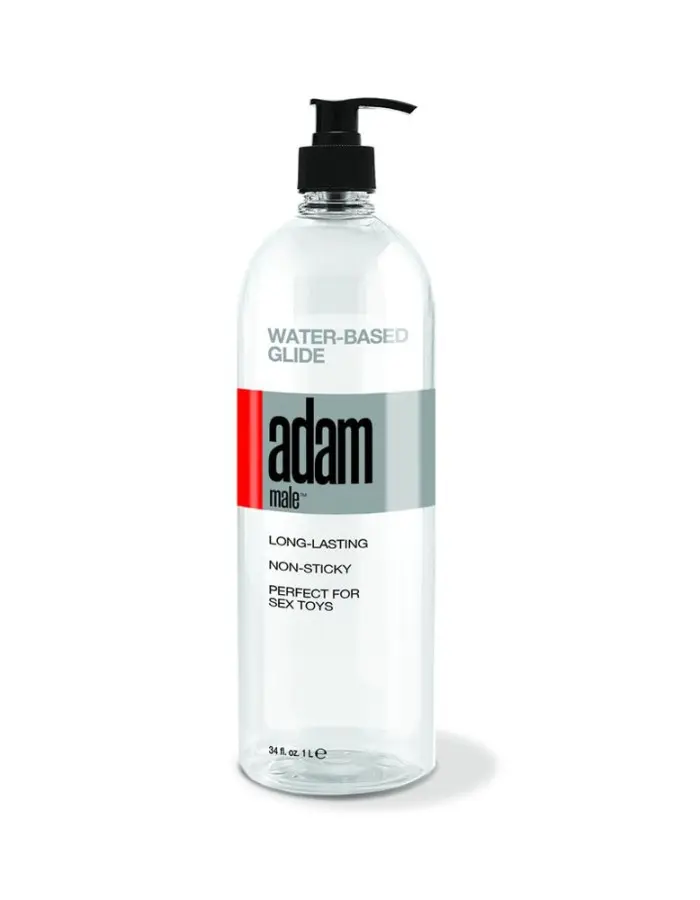 Adammale Water-Based Glide - 34 Fl. Oz./ 1005 ml