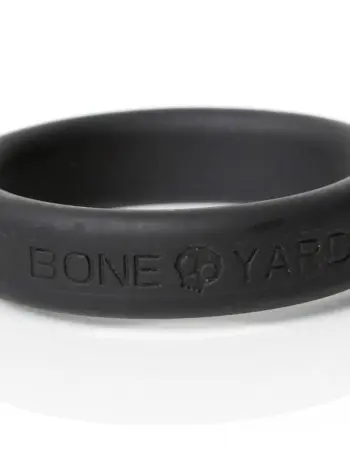 Boneyard Silicone Ring 1.6 Inch 40mm - Black