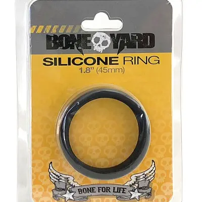 Boneyard Silicone Ring 45mm - Black