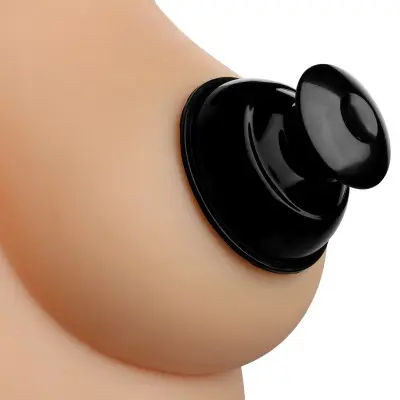 Master Series - Plungers Extreme Suction Nipple  Suckers - Black