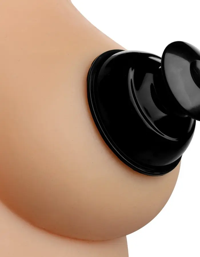 Master Series - Plungers Extreme Suction Nipple  Suckers - Black