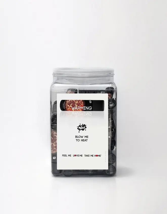 Wet Warming - 36 Piece Display - 1 Fl. Oz. Bottles