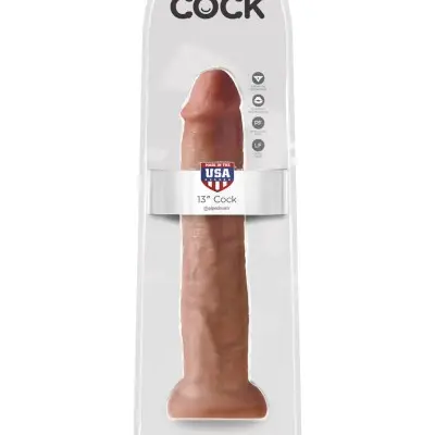 King Cock 13 Inch Cock - Tan