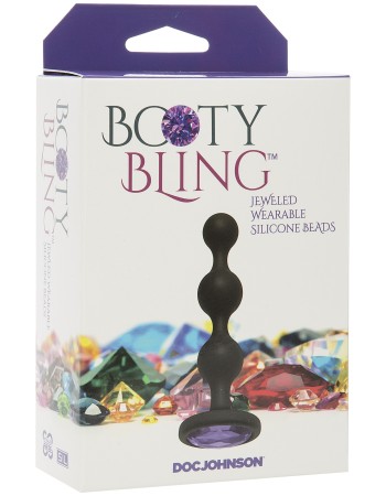 Booty Bling - Wearable Silicone Beads - Purple