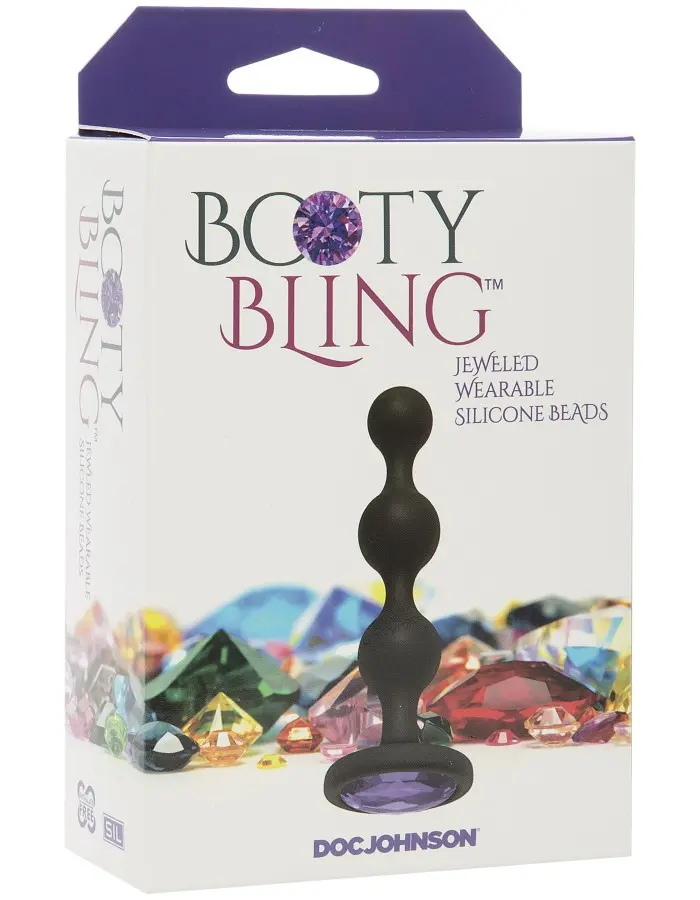 Booty Bling - Wearable Silicone Beads - Purple