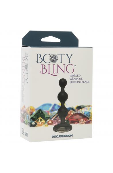 Booty Bling - Wearable Silicone Beads - Silver