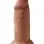 King Cock 10 Inch Chubby - Tan