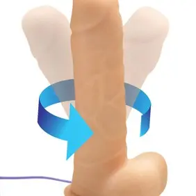 Turnin Tom Rotating Dildo