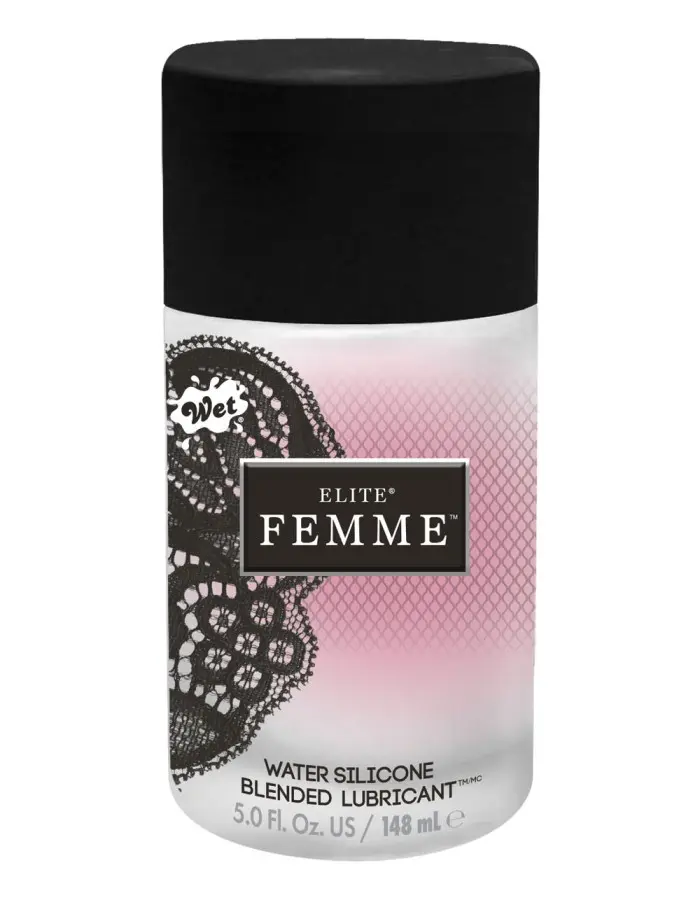 Wet Elite Femme Water Silicone Blend - 5 Fl. Oz./  148 ml