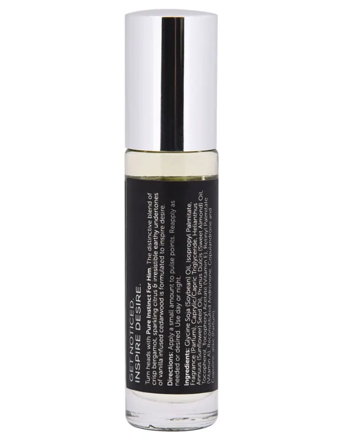 Pure Instinct Pheromone Cologne Oil for Him - Roll on 10.2ml