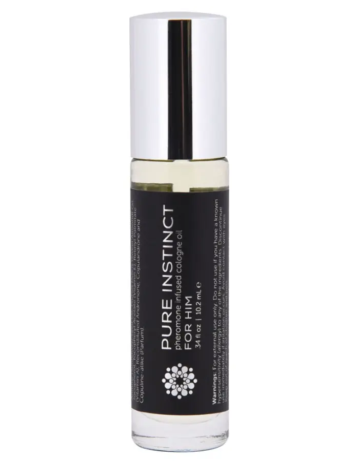 Pure Instinct Pheromone Cologne Oil for Him - Roll on 10.2ml