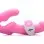 Urge Silicone Strapless Strap on With Remote - Pink