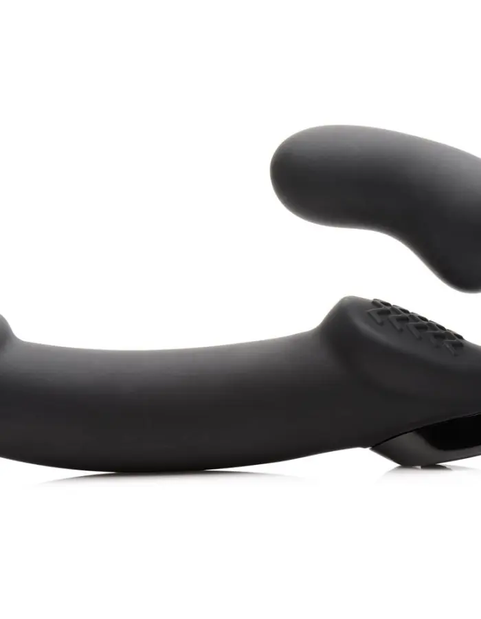 Urge Silicone Strapless Strap on With Remote - Black