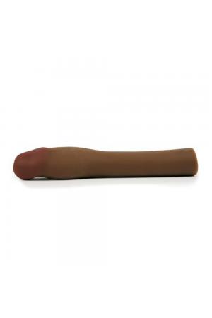 Cyberskin Original 3 Inch Xtra Thick Penis  Extension - Dark