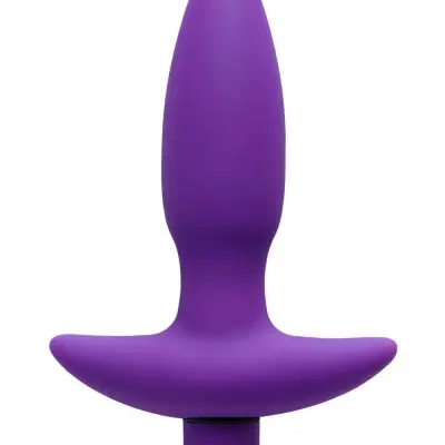 Aria Vibrating Silicone Anal Plug - Small