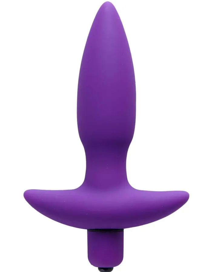 Aria Vibrating Silicone Anal Plug - Small