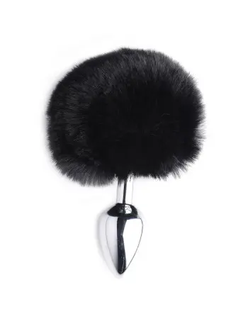 Onyx Bunny Tail Anal Plug