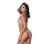 Fishnet Lace Up Halter Neck Monokini - One  Size - White