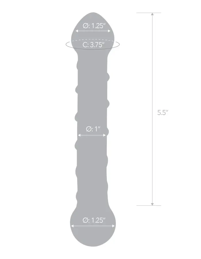6.5 Inch Spiral Dildo